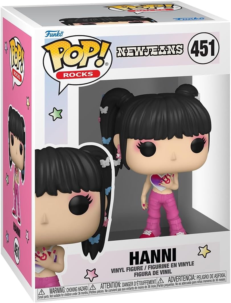 POP Rocks New Jeans Haerin Funko Vinyl Figure - Walmart.com