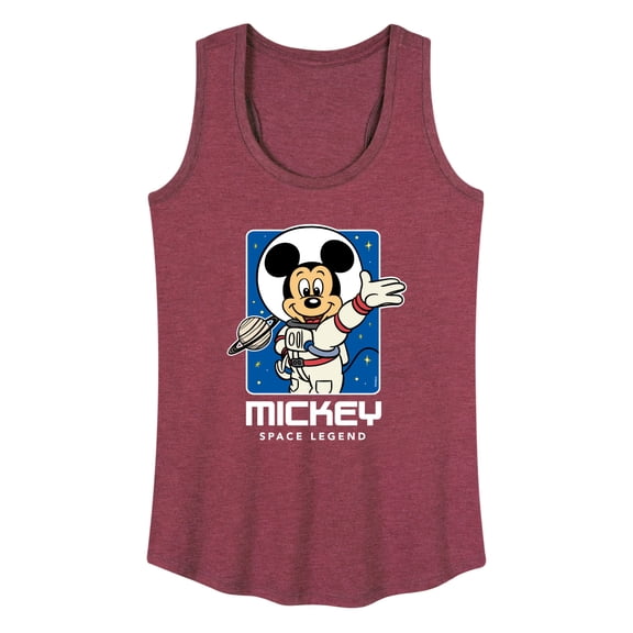 Mickey & Friends - Retro Mickey Portrait - Women's Racerback Tank Top