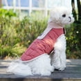 thumbnail image 4 of Winter Dog Coat - Warm Dog Jacket - Water Resistant Windproof - Insulated Dog Jacket for Small, Medium & Large Dogs - Comfortable Dog Puffer Vest, 4 of 8