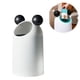 thumbnail image 5 of Cesta De Basura, Contenedor De Basura Con Diseño De Doble Cubo Creativo Inclinado, Plástico De Gran Capacidad Para Baño, 5 of 7