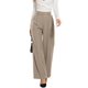 thumbnail image 4 of Pantalones anchos FUNYYZO pantalones de negocios de cintura alta para mujer, 4 of 6