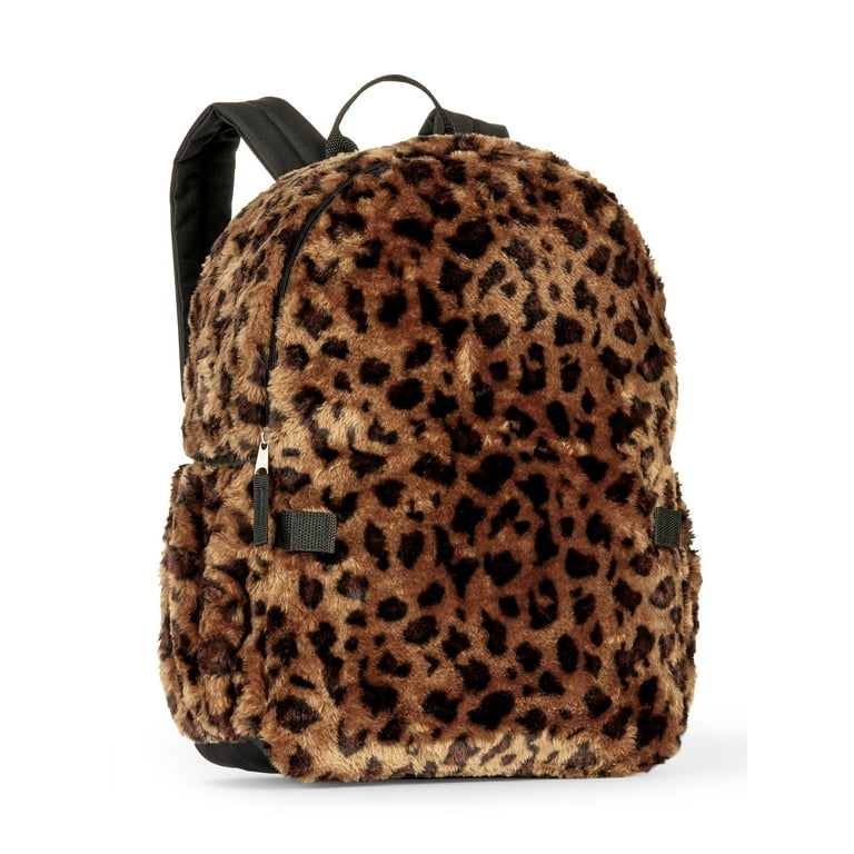 FKELYI 3 Pieces Brown Leopard Animal Cheetah Print School Bags for Kids  Girls Fashion Backpack Adjustable Shoulder Book Bag Set with Lunch Box  Pencil