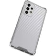 thumbnail image 2 of Skinit Textures White Carbon Fiber Galaxy A33 5G Clear Case, 2 of 4