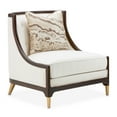 thumbnail image 3 of Belmont Place Accent Chair - Cream/Espresso, 3 of 16