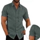 thumbnail image 3 of Txlixc Camisas casuales para hombres Txlixc moda, 3 of 4