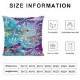 thumbnail image 5 of Creowell Dragonfly Pillow Covers for Couch Sofa Indoor Outdoor Square Design Pillow Case for Car Bedroom 1PC 12x12in, 5 of 5