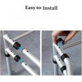 thumbnail image 5 of Maritcute Adjustable Toilet Safety Rails - Metal Hand Rails for Elderly, Disabled, Pregnant (330lbs Capacity), 5 of 8
