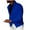 Blue, variant on Cardigan Sweater for Men Long Sleeve Lightweight Coat with Pockets Solid Color Casual Versatile Cozy Clothes