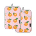 thumbnail image 7 of Yayeee Pot Holders Kitchen Heat Resistant with Pocket 7"x9.8" Cotton Oven Cooking Hot Pads, Cute Oranges, 7 of 7