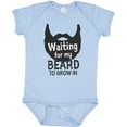 thumbnail image 3 of Inktastic Waiting for My Beard to Grow in Boys Baby Bodysuit, 3 of 5