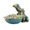 Blue, variant on Prime SHISHIan Hippo Statue Home Resin Hippopotamus Figurine Fun Candy Dish Key Bowl Big Mouth Sculpture Table Art Decoration Sundries Container Storage Box Blue,Christmas Decorations