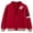 Brick Red, variant on WeeBloom Kids Boys Jacket Winter Uniform Coat School Sweater Cardigan Color Block Lapel Knit Toddler Teenage Boys 3-4 Years