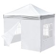 thumbnail image 1 of InstaHibit 10x10Ft Replacement Pop up Canopy 4 Sidewalls Door Window UV30+ Home InstaHibit Modern, 1 of 11