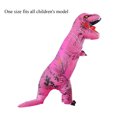 thumbnail image 2 of Traje inflable divertido de dinosaurio de Halloween Tyrannosaurus Rex Traje inflable de dinosaurio musculoso para montar, 2 of 5
