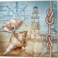 thumbnail image 3 of Great Art Now Lighthouse B by Tom Wood 2 Piece Canvas Art Set Each 14"W x 14"H, 3 of 3