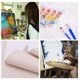thumbnail image 3 of Kit de pintura al óleo acrílica para pintar sobre lienzo digital para dibujar imágenes para adultos y niños como se muestra, 3 of 5