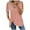 Pink, variant on QLEICOM Women Plus Size Summer Hollow Out T-Shirt V-Neck Short Sleeve Strapless Loose Tunic Tops Blouses Tees Shirts Wine M, US Size:6