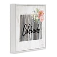 thumbnail image 3 of Stupell Industries Shabby Chic Shabby Chic Colorado White Framed Giclee Art, 12 x 12, by Cindy Jacobs, 3 of 8