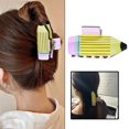 thumbnail image 4 of Wartleves Pinzas para el cabello con forma de lápiz, accesorios para el cabello para la vuelta al cole para profesores, pinza divertida para lápiz, regalo para el cabello con forma de garra de Appreac, 4 of 6