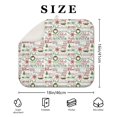 thumbnail image 4 of Multicolor Christmas Word Pattern Dish Drying Mat for Kitchen 1 Pack, Ultra Absorbent Microfiber Dishes Drainer Mats,16x18in(41x46cm), 4 of 6