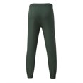 thumbnail image 3 of Aayomet Mens Sweatpants With Pockets Men's Sweatpants with Zipper Pockets Tapered Track Pants for Men Running, Exercise, Workout,Green XXL, 3 of 5