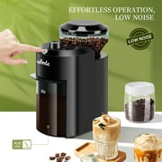 Wancle Electric Burr Coffee Grinder - Adjustable with 28 Precise Grind Settings for 12 Cups - Professional Coffee Bean Grinder