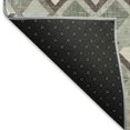 thumbnail image 5 of Addison Rugs Mayfield Premium Machine Washable Transitional Geometric Sage Rectangle Rug, 5' x 7'6", 5 of 6