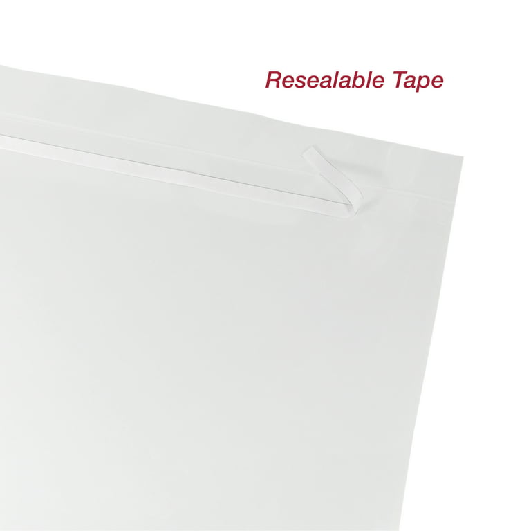 EnvyPak Clear Presentation Envelope Holds Large Format Documents -  Resealable Tape - Holds 13.5 X 21 Insert - Pack of 25 