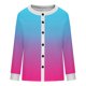 thumbnail image 5 of Puntoco Chaqueta Tipo Cárdigan Informal Con Botones Y Estampado Navideño Para Mujer, 5 of 5