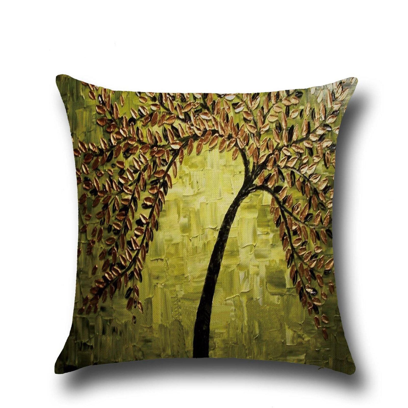 Fashion Vintage Cotton Linen Cushion Cover Throw Pillow Case Waist Home 