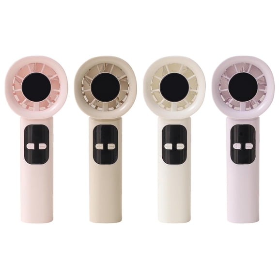 LEFXSMR Portable Fan, High Speed Small Handheld Fan, Ultra Quiet Powerful Cooling Mini Fan for Travel Office Desk Outdoor, Pink