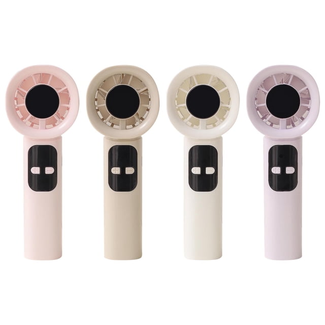 Sentmoon Mini Fan Small Fan Creatives Cream Wind High Speed Handheld Mini Electrics Fan Infinitely Adjustable Speed Portable Outdoor Big Wind Small Fan