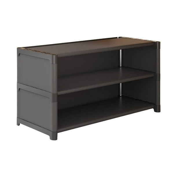 Yhmxh Organizadores y almacenamiento Zapatero para dormitorio, fácil almacenamiento, artefacto de almacenamiento para cama, multicapa, para el hogar, mesa inferior, pequeño y estrecho