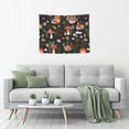 thumbnail image 5 of Kdxio Mushroom With Snails Wall Hanging Tapestries Banner For Bedroom College Dorm Home Living Room Party Decor 29X37 In, 5 of 8