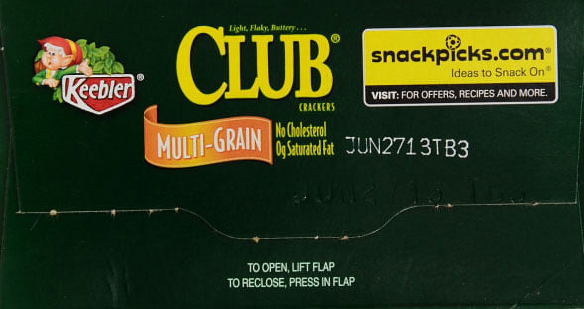 Keebler Club Multi-Grain Crackers, 15 Oz. - image 4 of 4