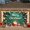 1A, variant on Green Theme Christmas Banner Festive Design Merry Christmas Banner Red Ornaments Gold Stars Xmas Banner for Christmas Party Holiday Celebration Indoor Decoration