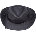 thumbnail image 5 of Silver Canyon Men’s Teton Faux Leather Outback Hiking Western Hat w/Chin Cord, 5 of 5