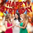 thumbnail image 3 of Happy Birthday Balloon Banner Party 16 Inch 3D Aluminum Foil Balloon kit Birthday Party Decor, 3 of 5