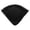 Black Silver, variant on Colonial Pirate Hat Distressed Captain Tricorn Flanging Brim Hat for Pirate Party Red 2 One Size