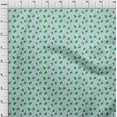 thumbnail image 4 of oneOone Silk Tabby Light Blue Fabric Autumn Craft Projects Decor Fabric Printed By The Yard 42 Inch Wide, 4 of 4