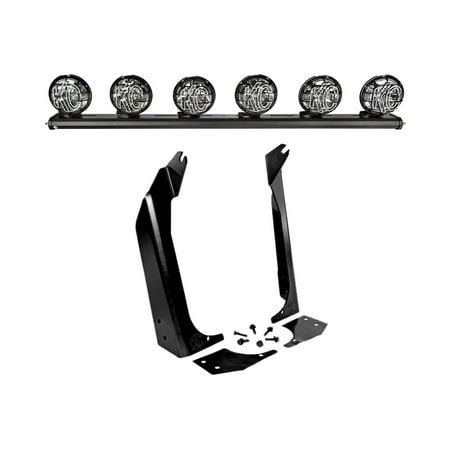Kc Hilites 97059 Apollo Pro Overhead Light System Fits 97 06 Wrangler (Tj) Fits select: 1997-2006 JEEP WRANGLER / TJ