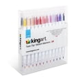 thumbnail image 2 of KINGART Feutres à double pointe Twin-Tip™, 24 couleurs, 2 of 8