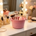 thumbnail image 4 of Weaving Storage Basket Desktop Storage Basket Toys Cosmetics Jewelry Storage Basket Small Basket Organizing Basket Rope Basket, 4 of 6