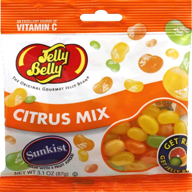 Jelly Belly Sunkist Citrus Mix, 3.1 oz by Jelly Belly