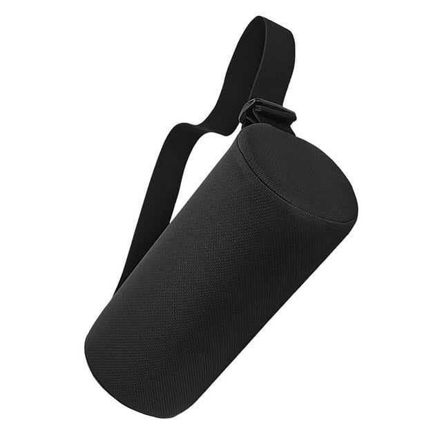 unbranded Cojín Lumbar Cilíndrico Negro Para Y Con Ergonómico Y Multifuncional