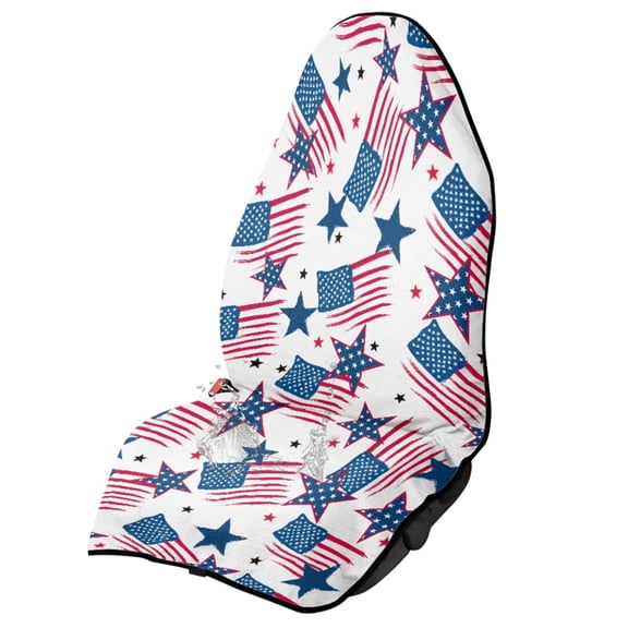 Garronmavis Waterproof Front Car Seat Towel Cover, Stain Resistant Sports Car Seat Protector for Post-Workout Beach Hiking Use, Universal Fit for Most Cars SUV Trucks Sedan Van