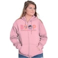 thumbnail image 3 of Boop Life Cute Betty Pudgy Adorable Zip Hoodie Sweatshirt Women Brisco Brands 2X, 3 of 6
