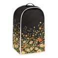 thumbnail image 2 of HELLHERO Proof Stain 15.94"H x 9.45"L x 7.28"W Coffee Machine Dust Cover Foldable Multifunctional Kitchen Blender Dust Covers for Home Kitchen Indoor Floral Pattern, 2 of 6