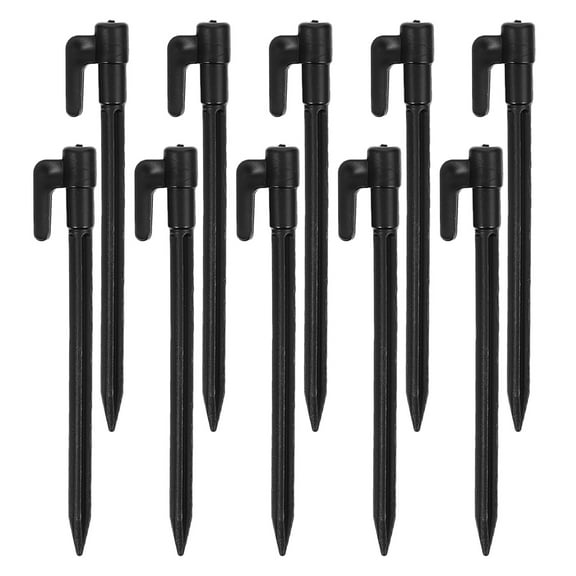 Raindrops 10pcs Plastic Tent Stakes Tent Stakes For Beach Tent Pegs Tent Steaks Ground Tent Pegs Plastic Ground Stakes Tent Stake Tent Stakes