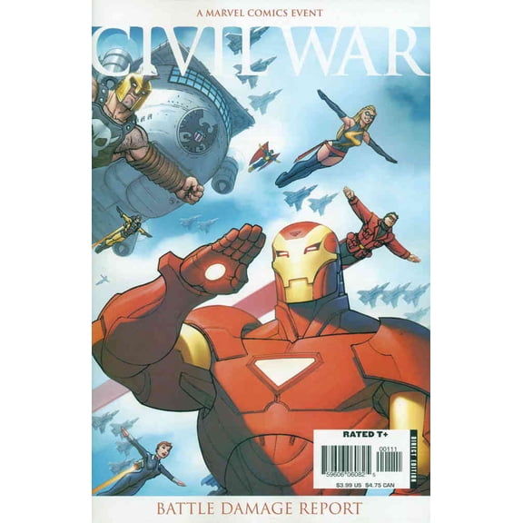 Civil War: Battle Damage Report #1 VF ; Marvel Comic Book
